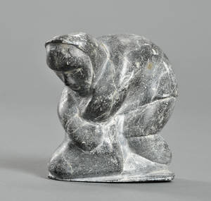 Grønlandica. Fedtstensfigur