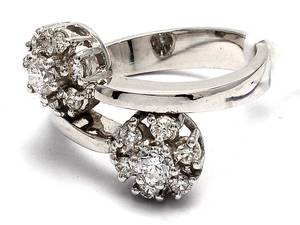 Ring 18K vitguld