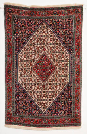 Persisk Bidjar tæppe, 117x180 cm.