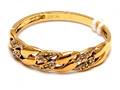 Ring 18K, diamanter