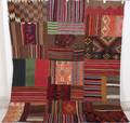 Orientmatta, Patchwork, 206x177 cm
