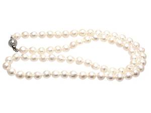 Pärlcollier 45cm, med