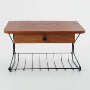 VÄGGHYLLA, teak, 1960-tal
