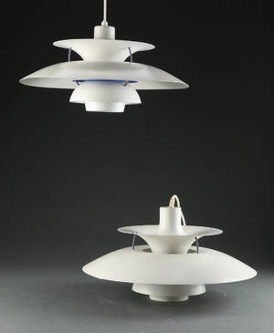 Poul Henningsen. Par PH5 pendler 2