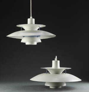 Poul Henningsen. Par PH5 pendler 2