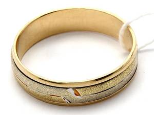 Ring tvåfärgad 14K