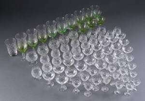 Lyngby glasværk, glasbesætning Wien Antik 83
