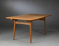 Hans J. Wegner, spisebord, model AT-312, teaktræ, egetræ 3