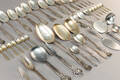 Samling blandet sølvbestik, ca. 1506 gr. 44