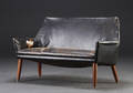 Dansk møbelproducent - Sofa med teakben.
