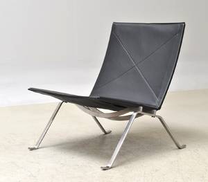 Poul Kjærholm 1929-1980. Hvilestol model PK-22. Red Label