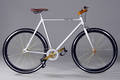 Enghouse gadecykel, silver