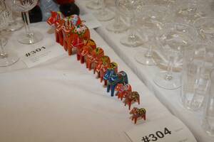 Dalahästar 10 st, H 25-80 mm