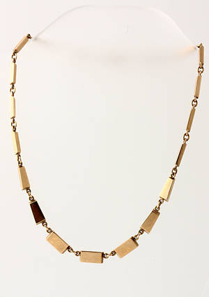 Halskæde af guld, 14 kt. Vægt 18 gr.