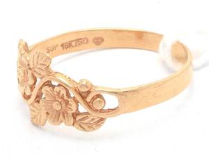 Ring blommor, 18K