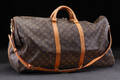 Louis Vuitton Weekend-  rejsetaske Keepall Bandouliére 60. Monogram canvas. 