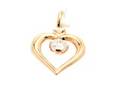 Hänge Hjärta 18K