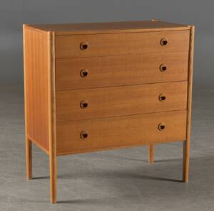 Byrå i teak, 195060-tal 