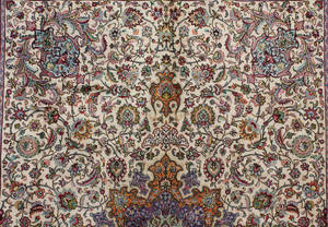 Matta, ljus Täbriz, Nordvästra Persien, 393x300