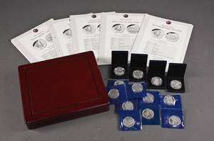 Samling Sølvmønter H.C.Andersen