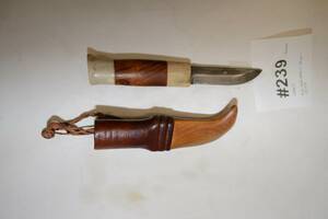 Kniv med slida, L 18 cm