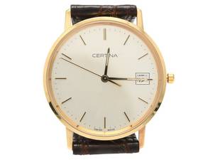 Certina 18K, quartz