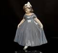 FIGURIN, porslin, Royal Copenhagen. Danmark.