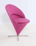 Verner Panton 1926-1998. Stol, Cone Chair  Kræmmerhusstolen. 
