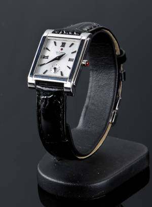 Les Cubeurs Geneve. Swiss Made dameur med safir model JSF 15