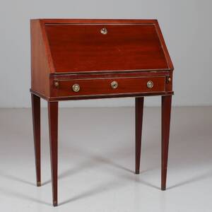 SNEDKLAFFSEKRÄTÄR, mahogny, gustaviansk stil