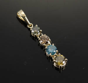 Brillantvedhæng, ca. 1.31 ct.