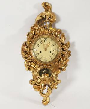 Väggpendyl, Rokoko-stil, 1900-tal