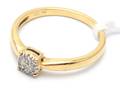 Ring med diamanter