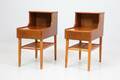 SÄNGBORD, ett par, mahogny, 1950-tal