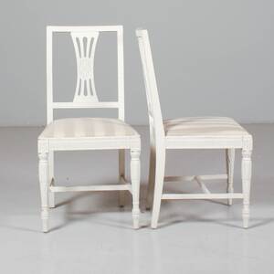 STOLAR 1 par, gustaviansk stil, 1900-talets första del