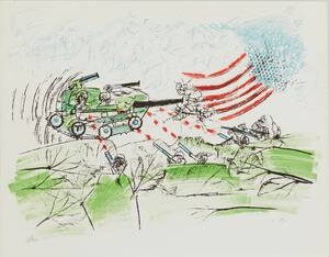 Roberto Matta färglitografi