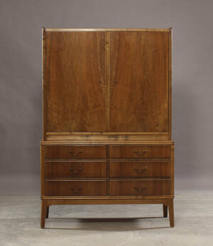 Dansk møbelproducent. Mahogny chatol, ca. 1950 Denne vare er sat til omsalg under nyt varenummer 4181117