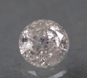 Uindfattet brillant. Ca. 0.67 ct