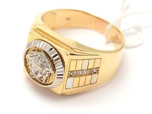 Ring tvåfärgad med