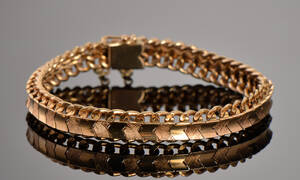 Armbånd af 18 kt. guld