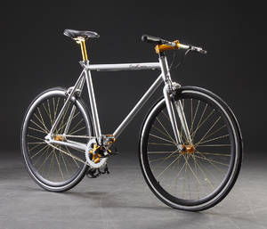 Enghouse gadecykel, silverchrome