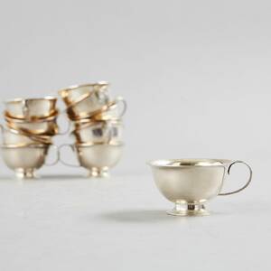 Punschbägare silver