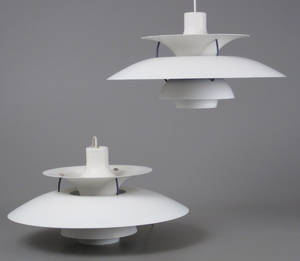 Poul Henningsen. Par PH5 pendler 2