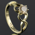 Solitaire ring ca. 0.66 ct.