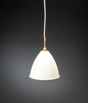 Robert Dudley Best. Bestlite model BL9 , messing hvid 