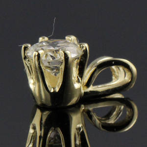 Brillant vedhæng ca. 0.40 ct.