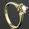 Solitaire ring ca. 0.70 ct.