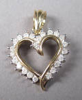 Brillantvedhæng - Ca. 0.30 ct.