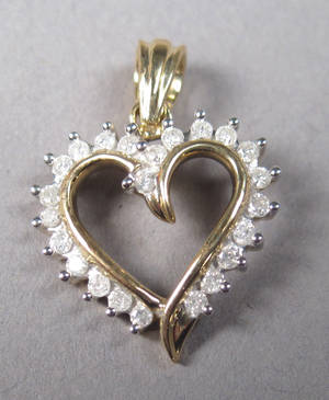 Brillantvedhæng - Ca. 0.30 ct.