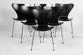 Arne Jacobsen, Stühle Modell 3107 für Fritz Hansen 6